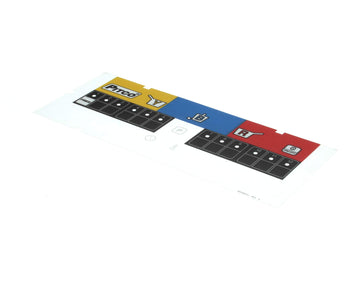 Zinc Overlay Label 3 Fries by Pitco – Zinc, Silver, Model A6096201