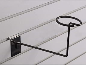 Slatwall Hat Display Black