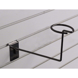 Slatwall Hat Display Black by Retail Resource – Model SHATB