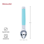 KitchenAid Aqua Sky 2 / Pack of 12 / Scoop Ice Cream Scoops