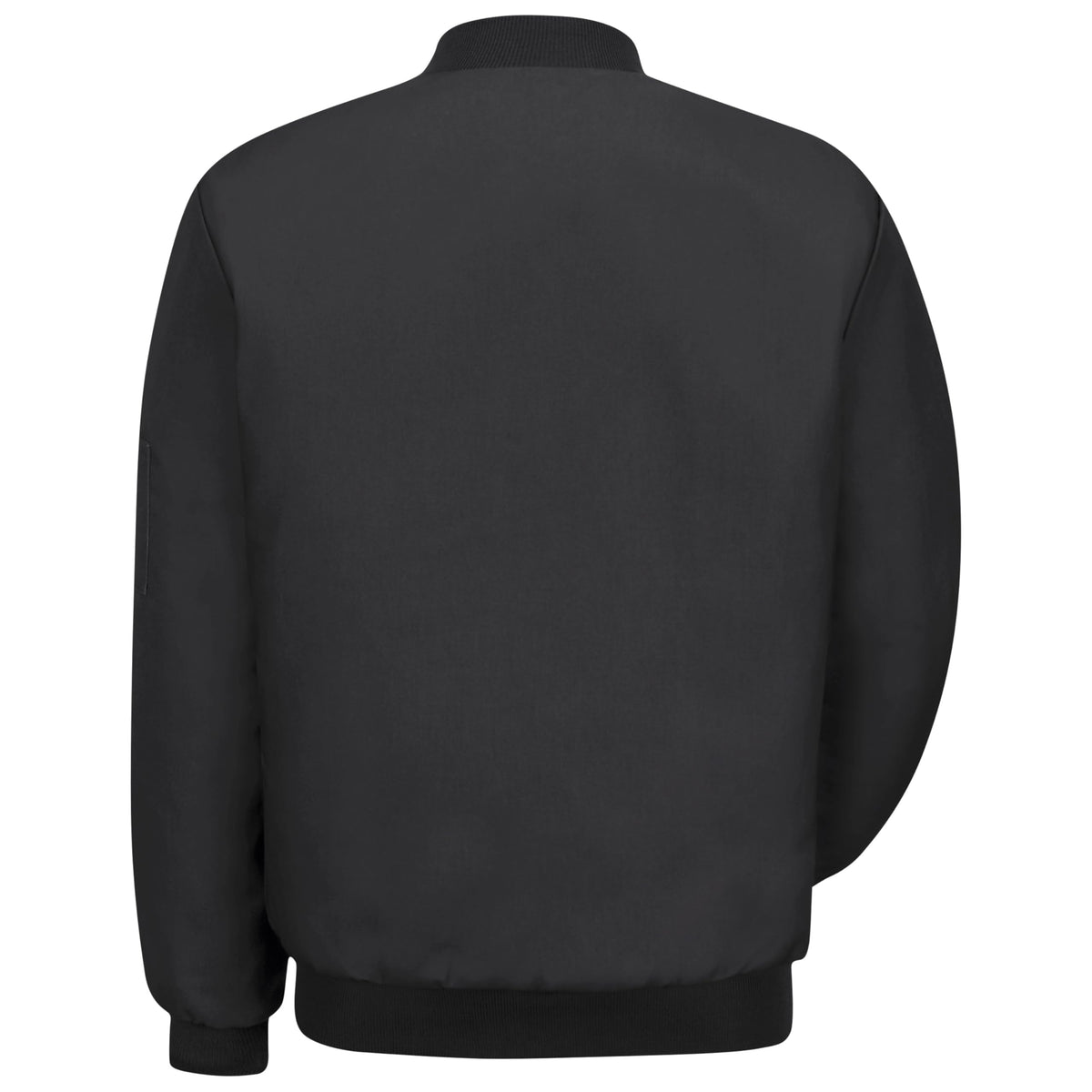 Men's Solid Team Jacket by Red Kap – X-Large, Polyester, Black, Model JT38BK RG XL