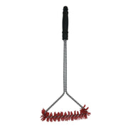 Nylon Bristle Triangle Grill Brush by Mr. Bar-B-Q – Nylon, Silver, Model 06233X