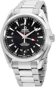 Omega Seamaster Aqua Terra GMT Automatic Black Dial Stainless Steel Mens Watch 231.10.43.22.01.001