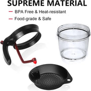 GameXcel Fat Separator, 4 Cup 32 Ounce Capacity with Bottom Release, Version A