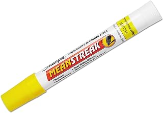 Sharpie Mean Streak Marking Stick, Broad Tip, Yellow