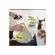 Potato Slicer Pato by GEFU – 37 x 10 x 7 cm, Acrylonitrile Butadiene Styrene, Stainlesssteel, Model GF50450