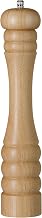 Hendi Pepper Mill, Pepper Shaker with Stainless Steel Grinder, Adjustable, 60 x (H) 315 mm, Light Wood