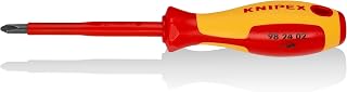 KNIPEX Tools 98 24 02 P2 Screwdriver, 4-Inch, Insulated