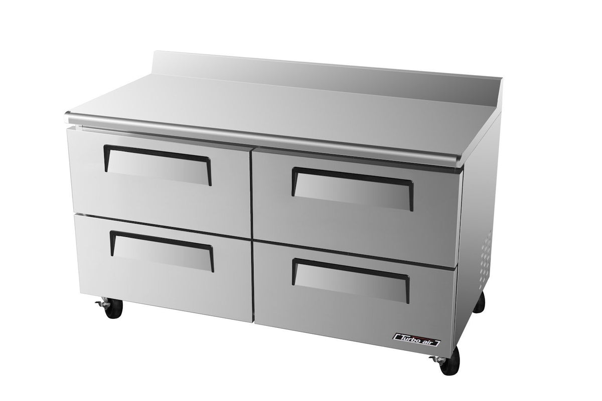 TWR60SDD4 16 cu. ft. Super Deluxe Series Worktop Refrigerator with Efficient Refrigeration System Hot Gas Condensate System Stainless Steel Drawers and High Density PU Insulation: