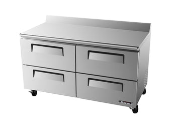 TWR60SDD4 16 cu. ft. Super Deluxe Series Worktop Refrigerator with Efficient Refrigeration System Hot Gas Condensate System Stainless Steel Drawers and High Density PU Insulation: