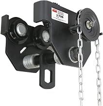 OZ Lifting Products Geared Beam Trolley, 3-Ton Capacity, 3.46-7.99 Flange Width, Model# OZ3GBT