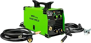 Forney 271 Easy Weld 140 MP Multi-Process Welder - Versatile 3-in-1 Welding Machine for MIG, DC TIG, and Stick Welding Application