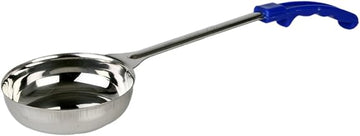Thunder Group Solid Portion Controller 1-Piece Construction Ladles with Plastic Blue Handle, 8-Ounce