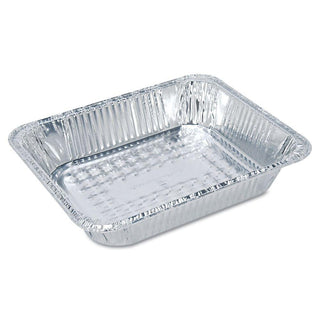 Handi Foil 321-00-100 Steam Table Aluminum Pan, Half-size, 2 9/16 Deep, 100/carton