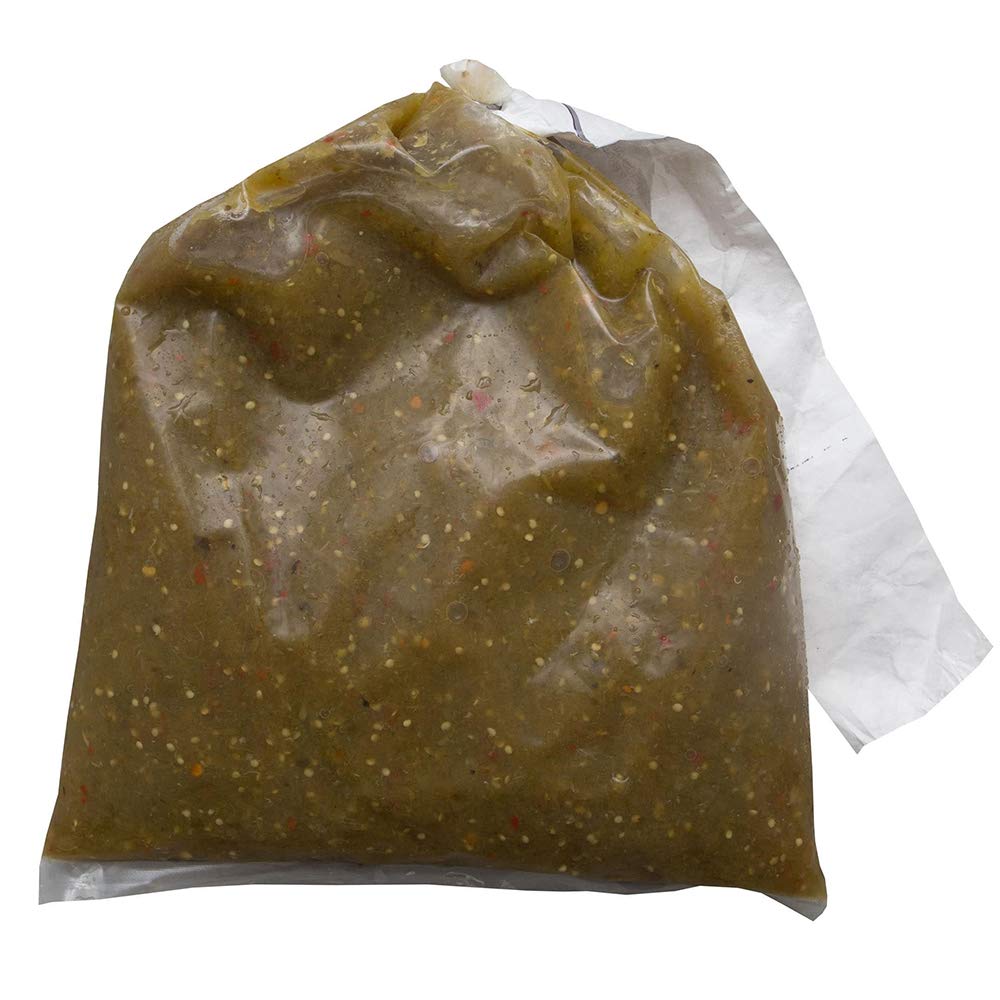 Green Salsa with Medium Heat from Tomatillos and Jalapenos by Naughty Chile Taqueria – Commercial Grade