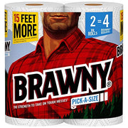 Brawny 1 / 2 Rolls (130 Sheets each) Paper Towels