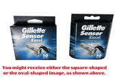 Sensor Excel-50 Count (5 x 10) by Gillette – 1 Count (Pack of 50), Pack of 50, Model 5841554267
