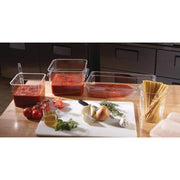 Food Storage Container - Classic Series Square - 6 QT (Quart) - Commercial Grade for Food Prep (Clear) by Cambro – 6 QT, 5.7 liters, Polycarbonate (PC), Clear, Pack of 6