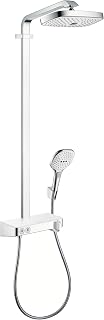 hansgrohe Raindance Select E Showerpipe 300 2jet with ShowerTablet Select 300