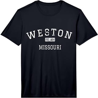 Weston Missouri MO Vintage Performance T-Shirt