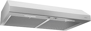 Broan-NuTone BCSEK124WW ENERGY STAR Certified Glacier Series 24" White Under-Cabinet, 300 Max Blower CFM, 1.5 Sones Range Hood
