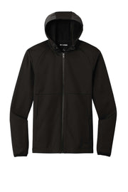 Unisex Hooded Soft Shell Jacket by SPORT-TEK – 4X-Large, Deep Black, Model ST980