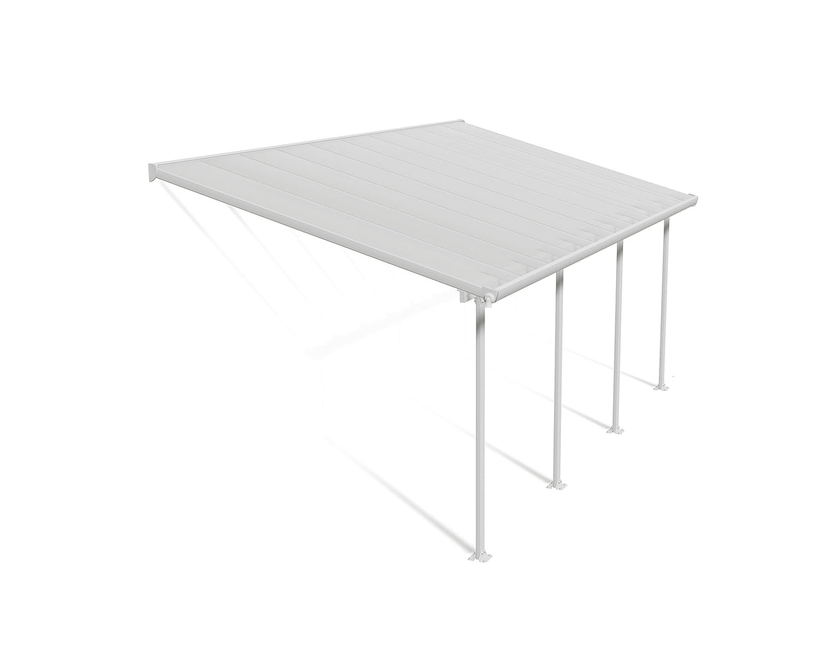 Palram White / 10' x 20' / Modern Awnings