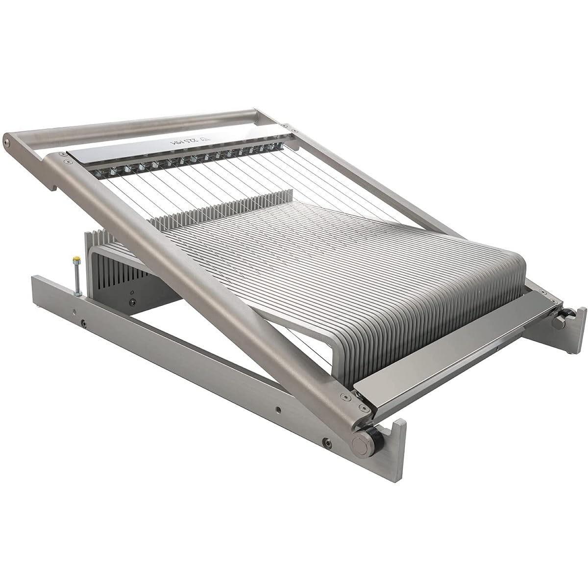 Guitar Ganache Cutter with 3 Cutting-Wire Frames by Martellato – Aluminum, White and silver, Model 50CS200