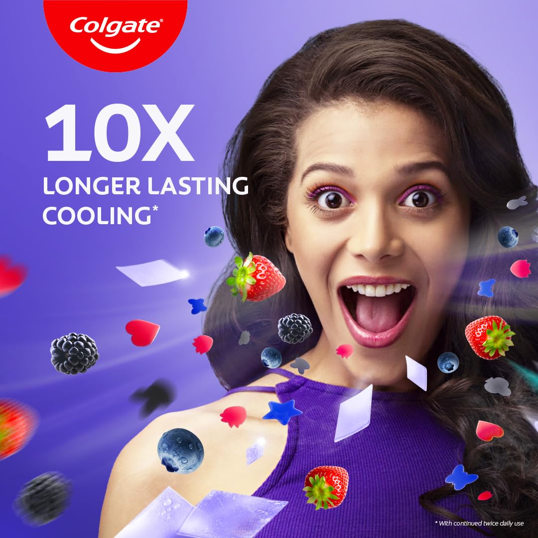 MAX Fresh Crystals Berry Magic by Colgate – 3.53 Ounce (Pack of 1), Model 61061319