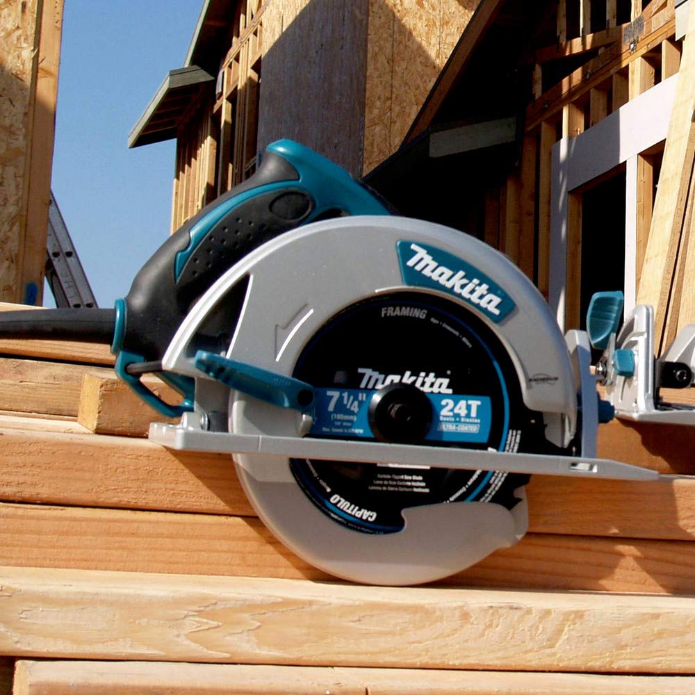 Magnesium 7-1/4-Inch Circular Saw by Makita – Medium, Teal, Model 5007MG