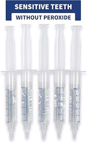 SOVA White - Teeth Whitening Replacement Gel - Non-Peroxide for Sensitive Teeth - 5 Pack - BPA, Latex, Phthalates & PVC Free