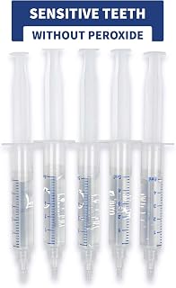 SOVA White - Teeth Whitening Replacement Gel - Non-Peroxide for Sensitive Teeth - 5 Pack - BPA, Latex, Phthalates & PVC Free