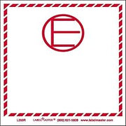 Labelmaster L350R Dangerous Goods in Excepted Quantities Label, Paper (Pack of 500)