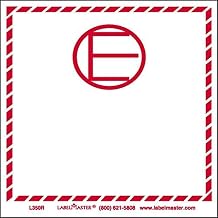 Labelmaster L350R Dangerous Goods in Excepted Quantities Label, Paper (Pack of 500)