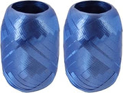 2-Pack - Berwick-Offray - Royal Blue - Splendorette Crimped Curling Ribbon - BCE12-12 - Bundle of 2 Mini Kegs - Each is 66 ft per Keg.