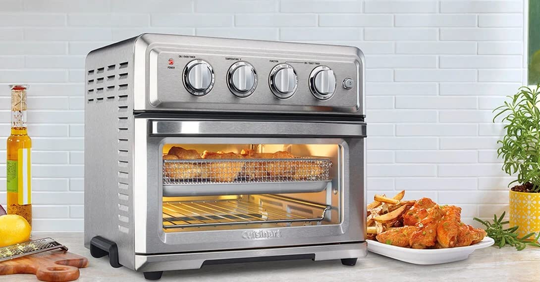 Convection AirFryer Toaster Oven by Cuisinart – Manual, 6.0 pounds, Stainless Steel, Color: Blushing Coral, Model TOA-60