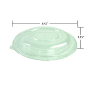 Clear High Dome Lid for by Sabert – 48.0 ounces, Polyethylene Terephthalate, Clear, Model 5112090D300