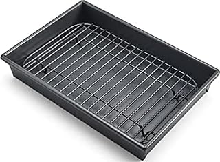 Chicago Metallic Small Roasting Pan with Rack - 7 Inch