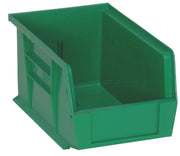QUANTUM STORAGE SYSTEMS Green / 10L x 6W x 5H / Ultra Stack & Hang Open Storage Bins