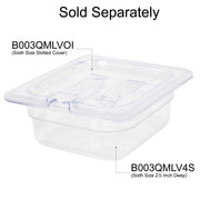 Thunder Group 2-1/2-Inch deep / Clear / 6.0 inches Storage & Transport