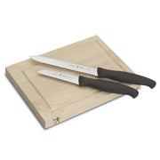 Accessories 3-pc Bar Knife & Board Set by HENCKELS – 5", Stainless Steel, Black/Stainless Steel, Model 11222-000