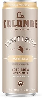 La Colombe Vanilla Draft Latte with Oatmilk, 11 Fl. Oz., Single Can