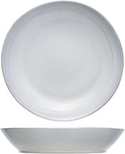 Cosy & Trendy Theodora Grey Set of 6 Stoneware Deep Plates, D22 cm