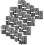 HECSKBGRY-20 Skooob Tangle Free Earbud Covers, Gray - Pack of 20