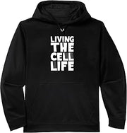 Living the Cell Life - Guard Humor Performance Hoodie