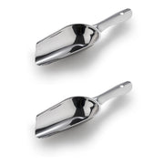 Stainless Steel Ice Scoop 5 Oz. (2 Scoops) by Royal Industries – 6 Scoops, Stainless Steel, Steel, Pack of 2, Model ROY ICES 5