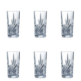 Broadway Hiball Glasses 10 oz/280 ml by Arcoroc – 6 Stück (1er Pack), 280.0 milliliters, Soda–Lime Glass, Transparent, Pack of 6