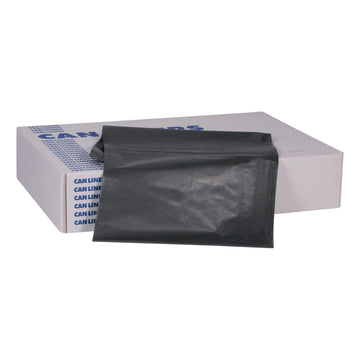 Heritage Repro 2-mil Trash Can Liners by Heritage Products – 60 gallons, Polyethylene, Black, Pack of 100, Model X7658QK