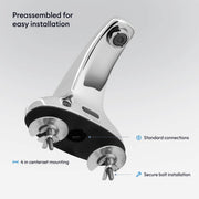 SF-2350 Sensor Faucet by Sloan – 8.625 x 5.375 x 11.00 inches, Brass, Polished Chrome, Model 3362119