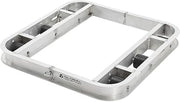 Global Industrial Aluminum Pallet Dolly with Tilt Rollers, 36" x 36", 6000 lb. Cap.